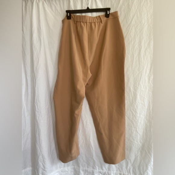 The Drop Women's Abby Flat Front Pant, Praline Size XL NEW - Picture 6 of 15